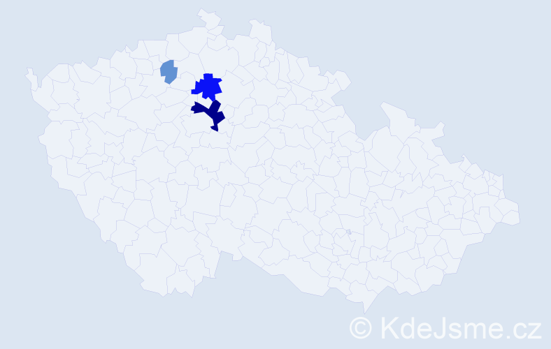 Příjmení: 'Škarnitzlová', počet výskytů 11 v celé ČR