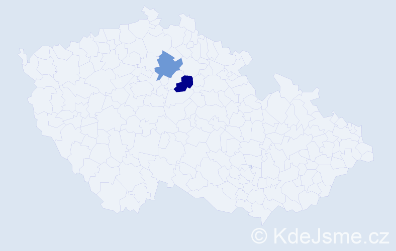 Příjmení: 'Főrdősová', počet výskytů 4 v celé ČR