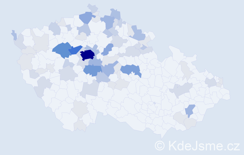 Příjmení: 'Fejtková', počet výskytů 235 v celé ČR