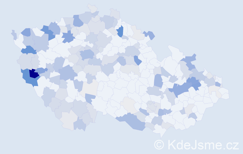 Příjmení: 'Beck', počet výskytů 523 v celé ČR