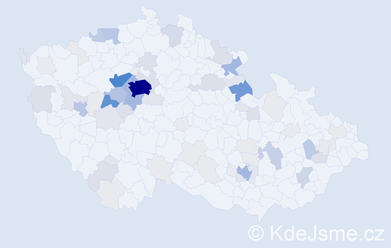 Příjmení: 'Lukavská', počet výskytů 302 v celé ČR