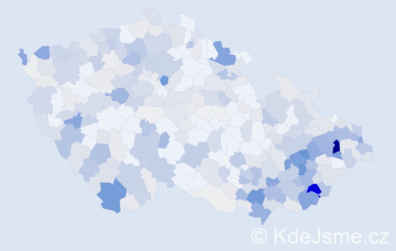 Příjmení: 'Petrášová', počet výskytů 1339 v celé ČR