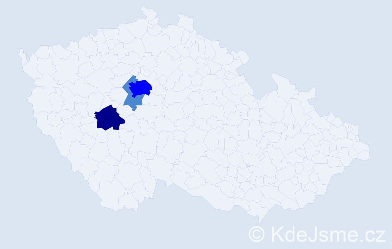 Příjmení: 'Drdoš', počet výskytů 6 v celé ČR