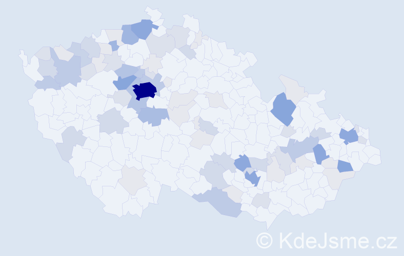 Příjmení: 'Los', počet výskytů 275 v celé ČR
