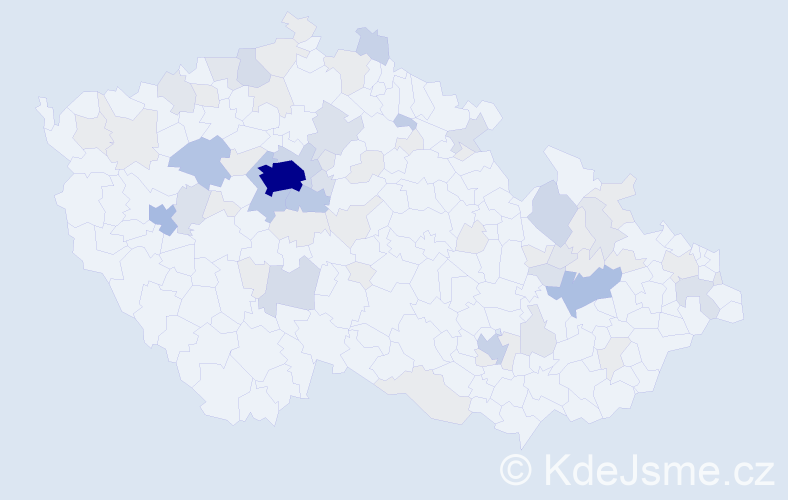 Příjmení: 'Knapp', počet výskytů 214 v celé ČR