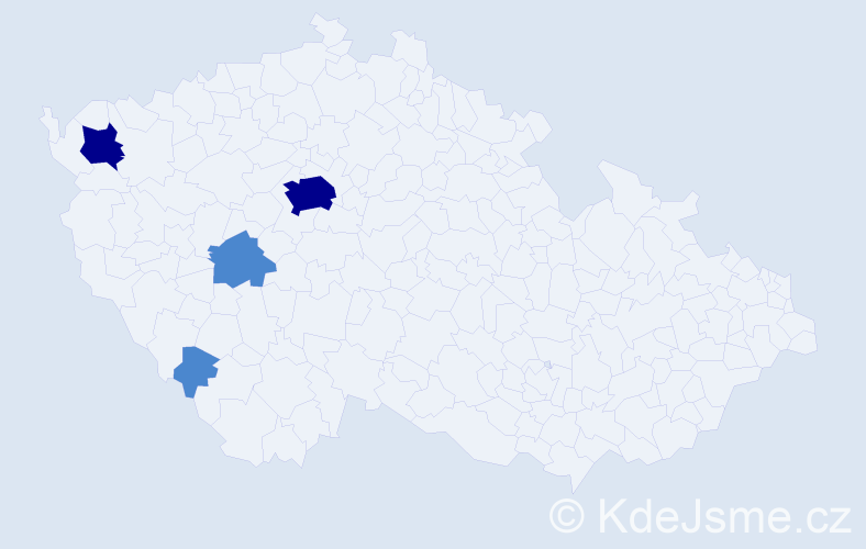 Příjmení: '"Ta Quoc"', počet výskytů 8 v celé ČR