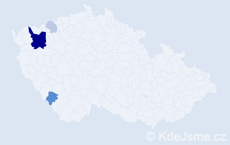 Příjmení: 'Kuciaková', počet výskytů 12 v celé ČR