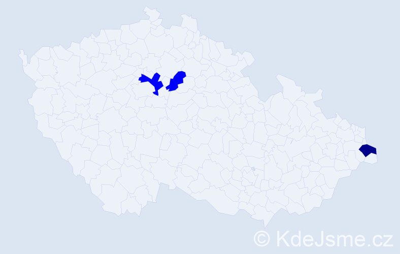 Příjmení: 'Squerziová', počet výskytů 4 v celé ČR