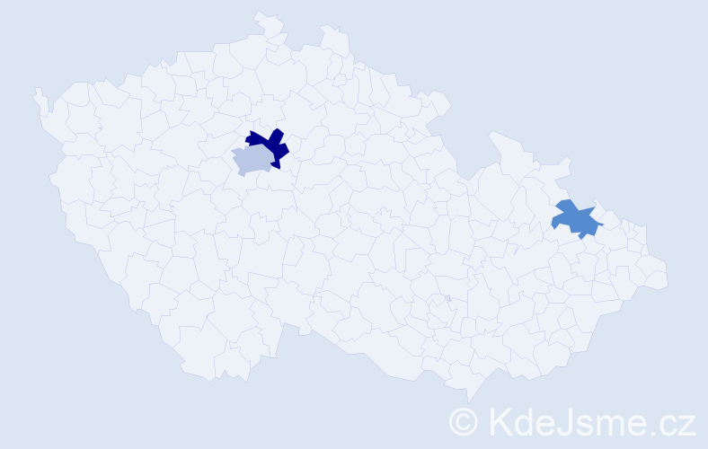 Příjmení: '"Garcia Torres"', počet výskytů 5 v celé ČR