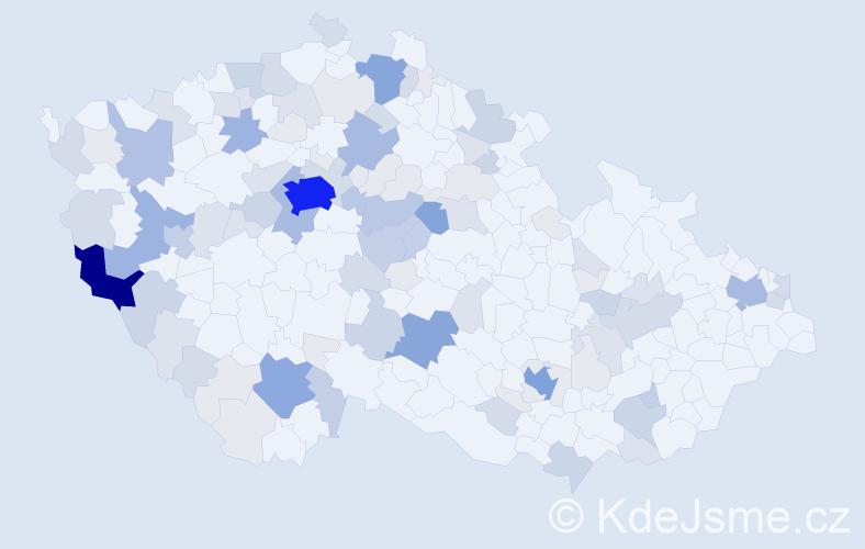 Příjmení: 'Forst', počet výskytů 382 v celé ČR