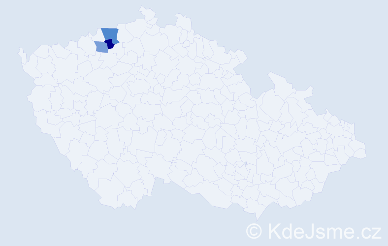 Příjmení: 'Rotstein', počet výskytů 4 v celé ČR