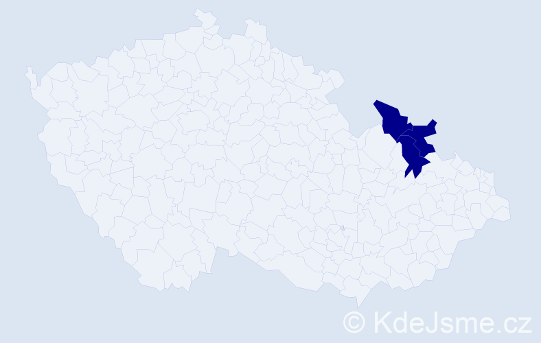 Příjmení: 'Kautzová', počet výskytů 3 v celé ČR