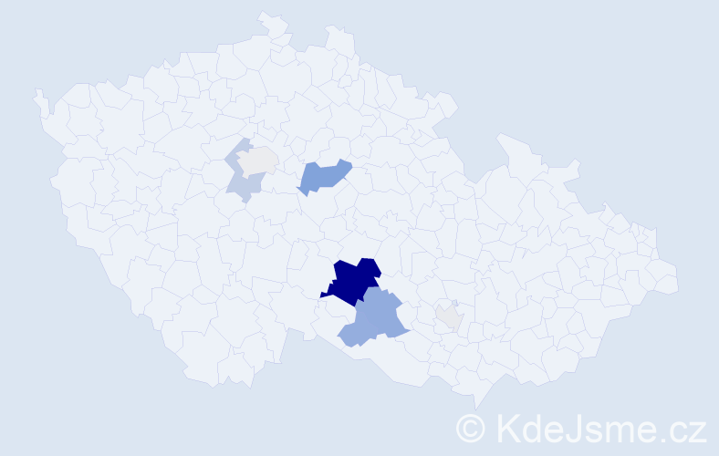 Příjmení: 'Brancuzský', počet výskytů 31 v celé ČR