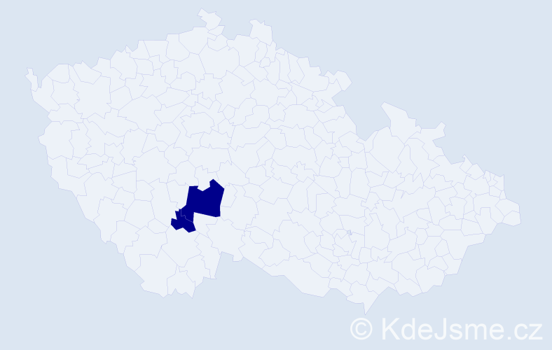 Příjmení: 'Vtorovová', počet výskytů 2 v celé ČR