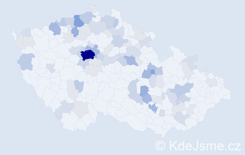 Příjmení: 'Rössler', počet výskytů 225 v celé ČR