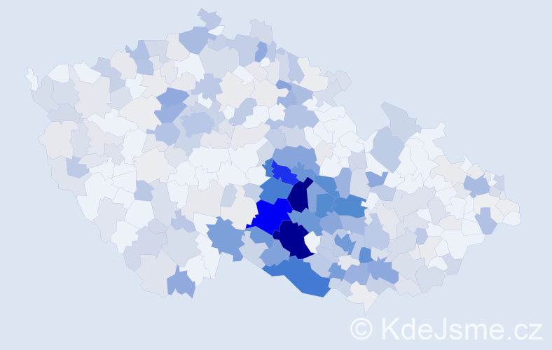 Příjmení: 'Dočekal', počet výskytů 1216 v celé ČR