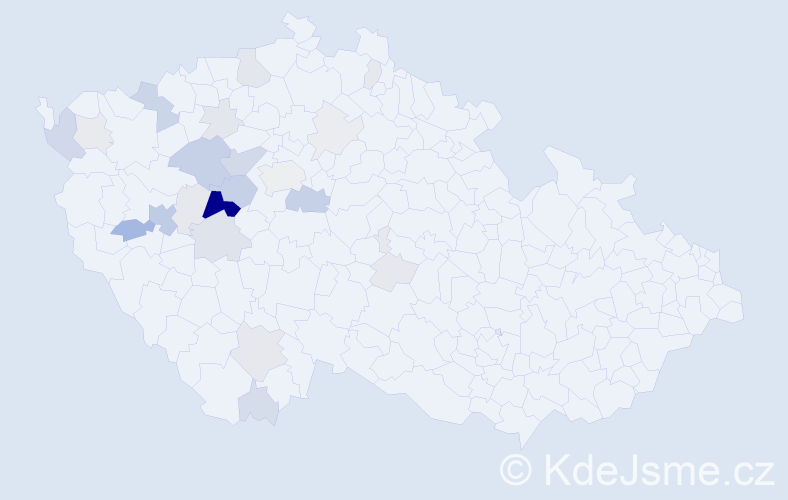 Příjmení: 'Škrlant', počet výskytů 79 v celé ČR