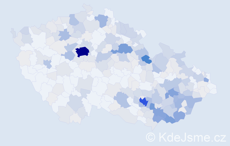 Příjmení: 'Matyášová', počet výskytů 1191 v celé ČR