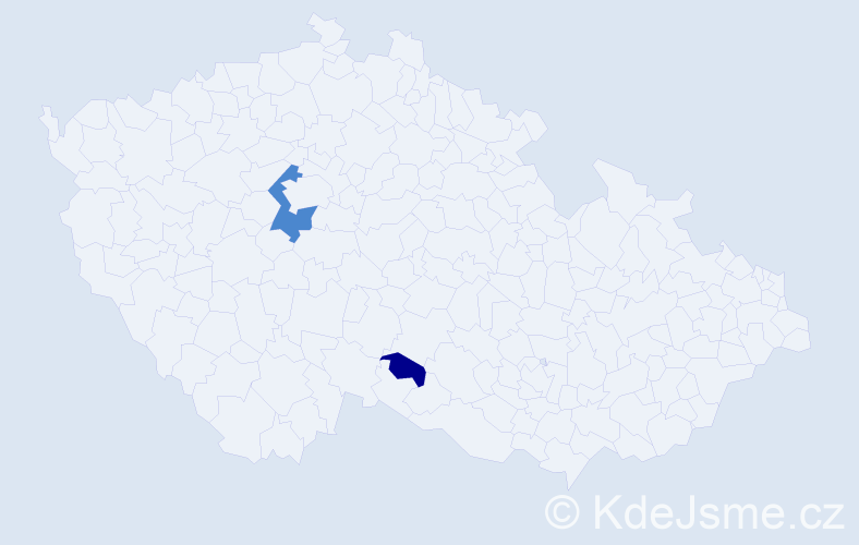 Příjmení: 'Fadrusz', počet výskytů 4 v celé ČR