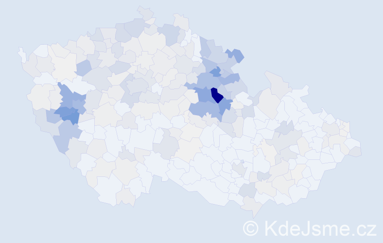 Příjmení: 'Schejbalová', počet výskytů 1166 v celé ČR
