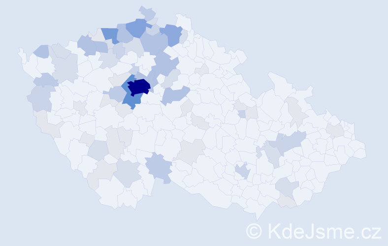 Příjmení: 'Arnoldová', počet výskytů 204 v celé ČR