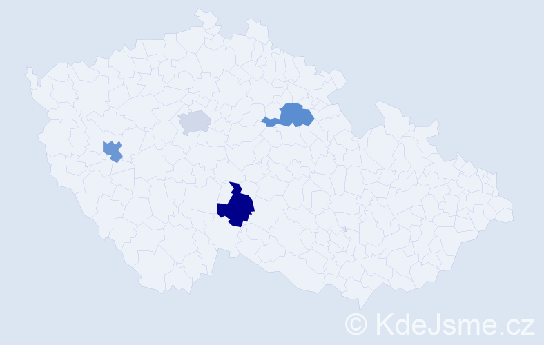 Příjmení: 'Sergiienko', počet výskytů 4 v celé ČR