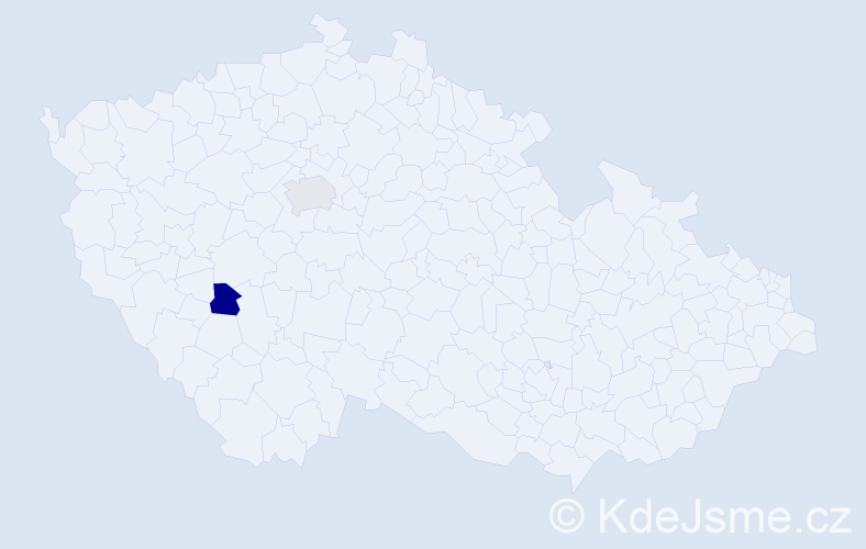 Příjmení: 'Crumpton', počet výskytů 2 v celé ČR