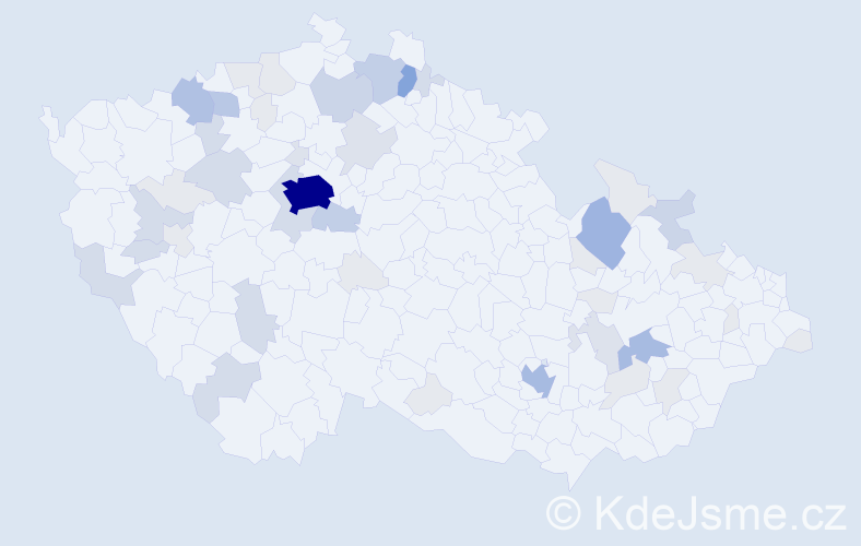 Příjmení: 'Engel', počet výskytů 171 v celé ČR