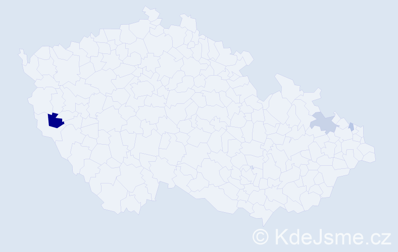Příjmení: 'Kopperberg', počet výskytů 7 v celé ČR