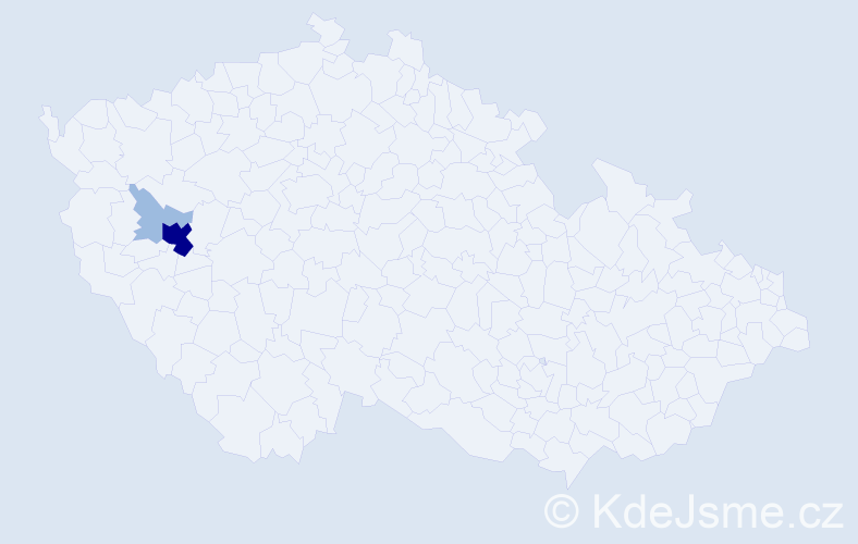 Příjmení: 'Forghieri', počet výskytů 5 v celé ČR