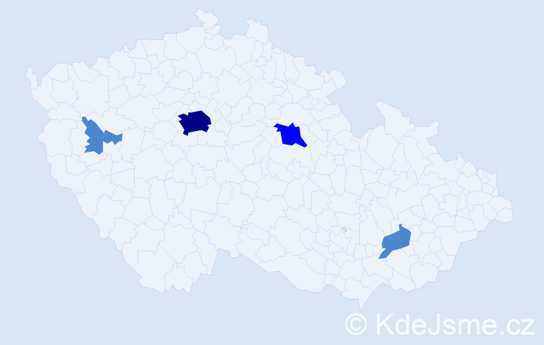 Příjmení: 'Shpylka', počet výskytů 7 v celé ČR