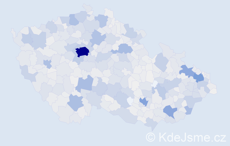 Příjmení: 'Vaňková', počet výskytů 8042 v celé ČR