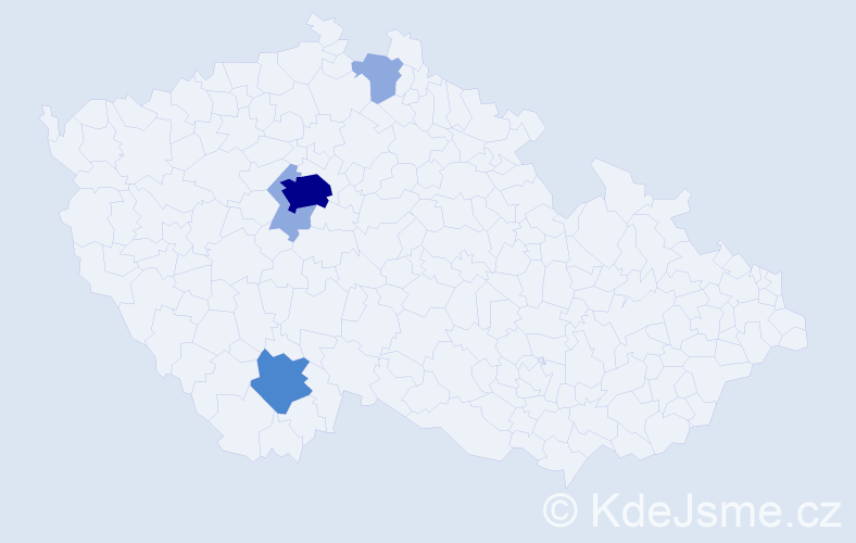 Příjmení: 'Rivera', počet výskytů 12 v celé ČR
