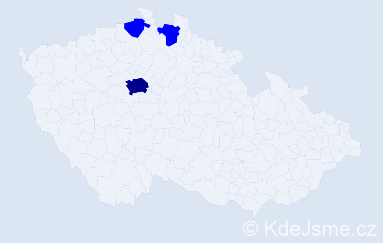Příjmení: 'Khoroshchak', počet výskytů 4 v celé ČR