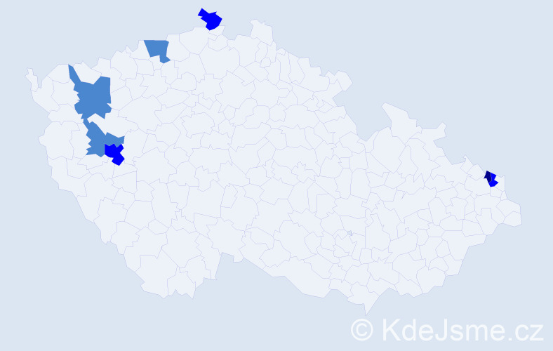 Příjmení: 'Götze', počet výskytů 12 v celé ČR