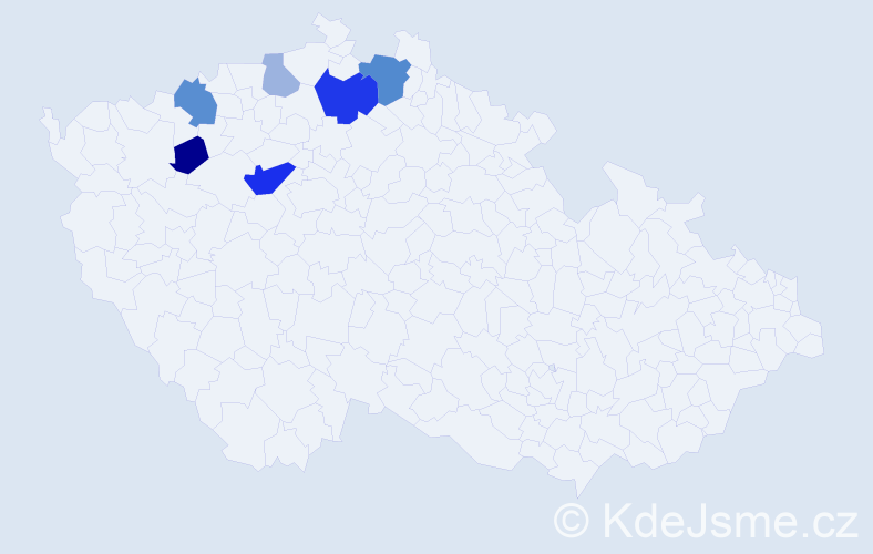 Příjmení: 'Herolt', počet výskytů 14 v celé ČR