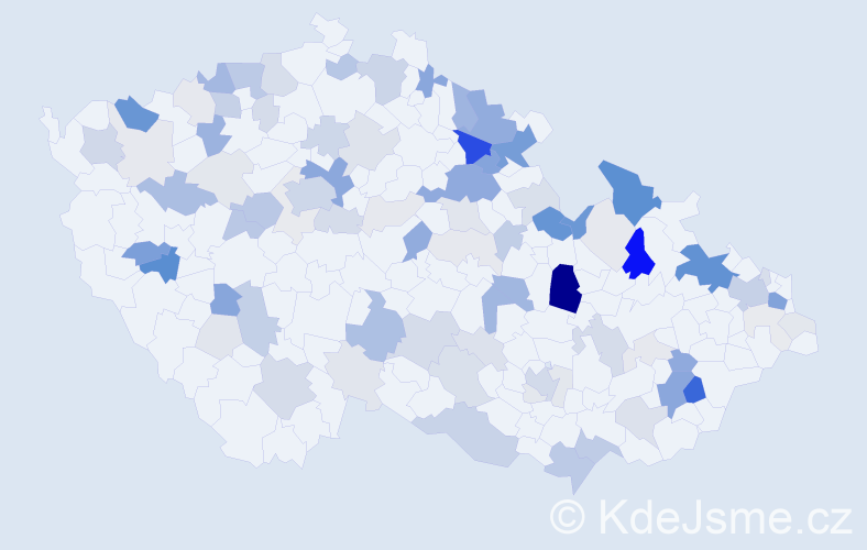 Příjmení: 'Schreiber', počet výskytů 336 v celé ČR