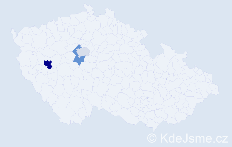 Příjmení: 'Lanzendorf', počet výskytů 11 v celé ČR