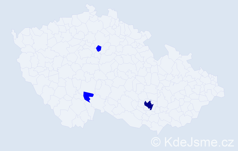 Příjmení: 'Malachovová', počet výskytů 7 v celé ČR