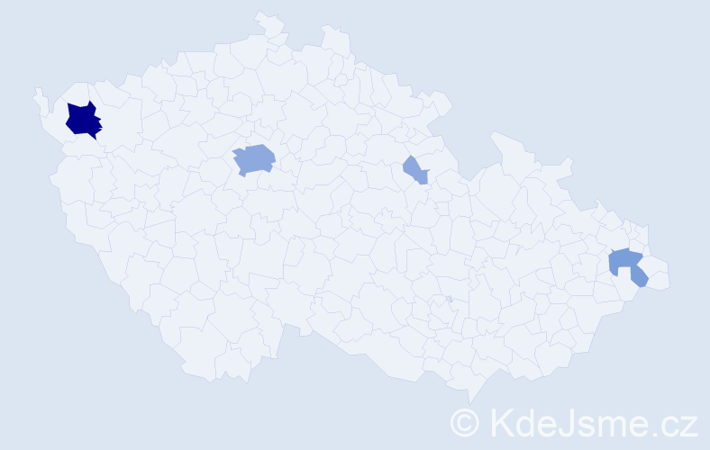 Příjmení: 'Polom', počet výskytů 11 v celé ČR