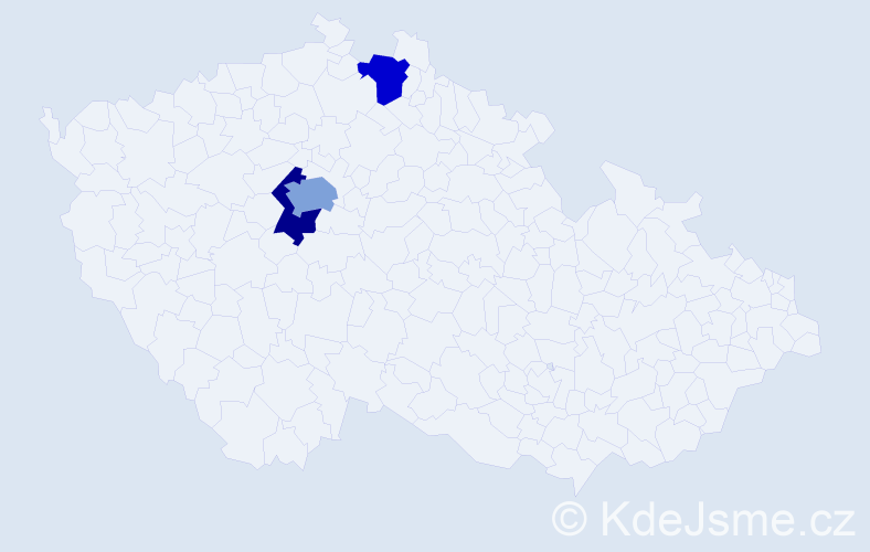 Příjmení: 'Bakumenko', počet výskytů 4 v celé ČR