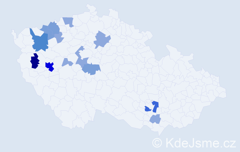 Příjmení: 'Strohschneider', počet výskytů 32 v celé ČR
