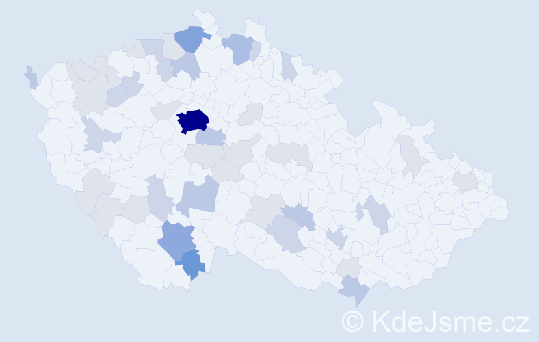 Příjmení: 'Lenz', počet výskytů 112 v celé ČR