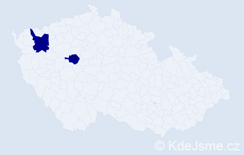 Příjmení: 'Kondrashin', počet výskytů 2 v celé ČR