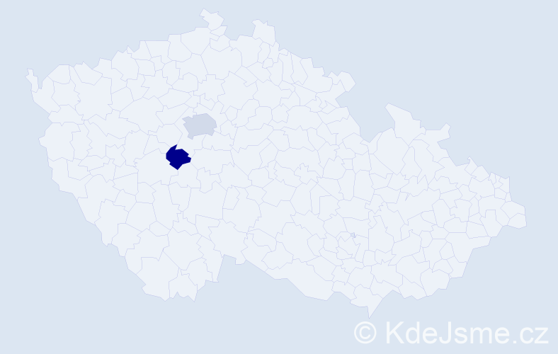 Příjmení: 'Khurana', počet výskytů 3 v celé ČR