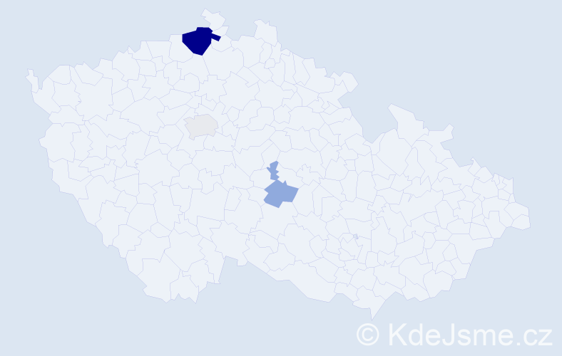 Příjmení: 'Leginová', počet výskytů 9 v celé ČR