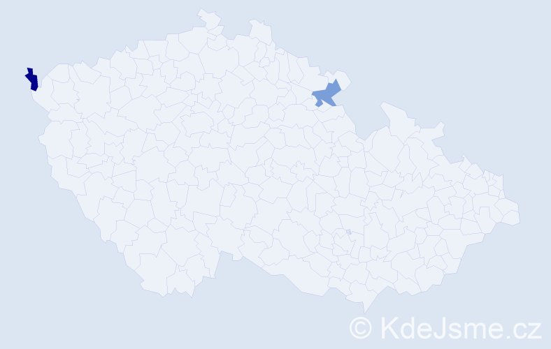Příjmení: 'Solotruk', počet výskytů 2 v celé ČR