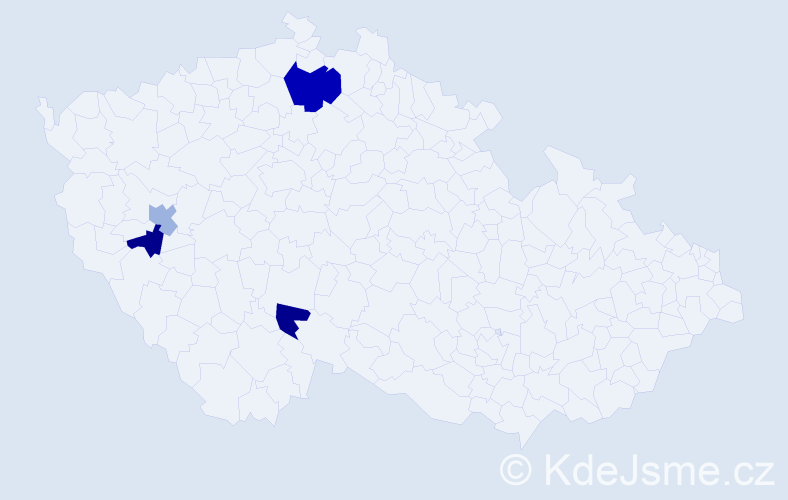 Příjmení: 'Rostásová', počet výskytů 6 v celé ČR