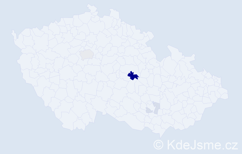 Příjmení: 'Steel', počet výskytů 12 v celé ČR