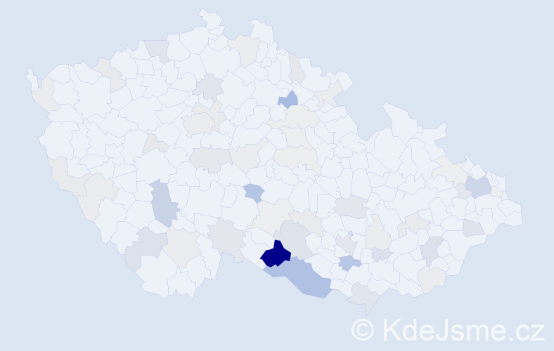 Příjmení: 'Filipská', počet výskytů 164 v celé ČR